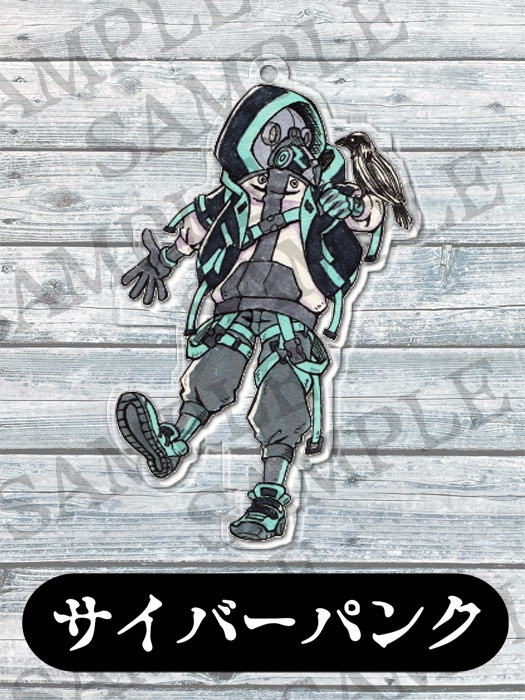 ペストマスクアクリルキーホルダー