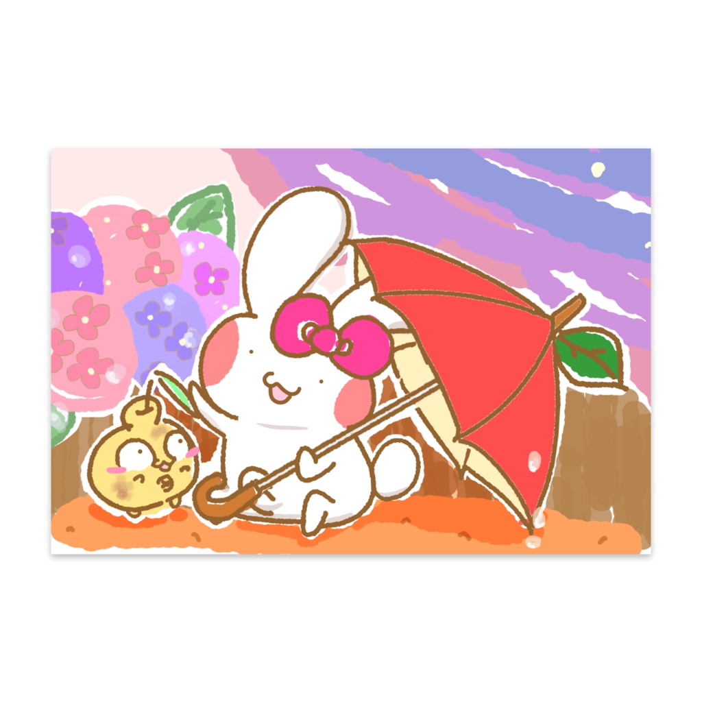 おむかえよしよしポストカード