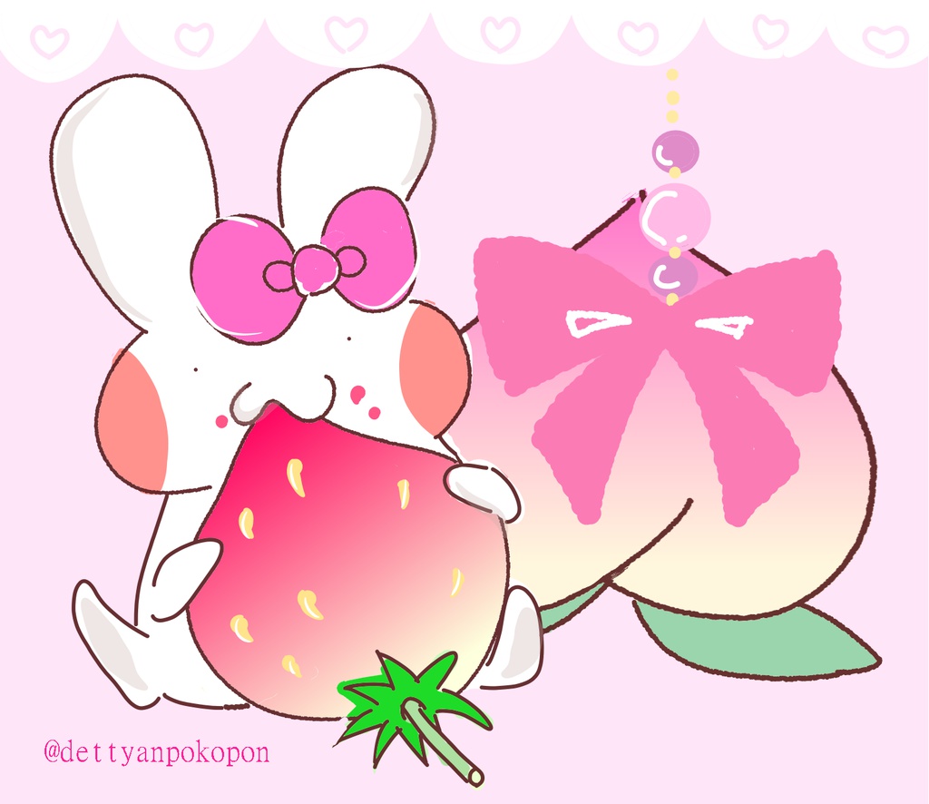 いちご大好き!ぎゅ~~!!!ポーチ