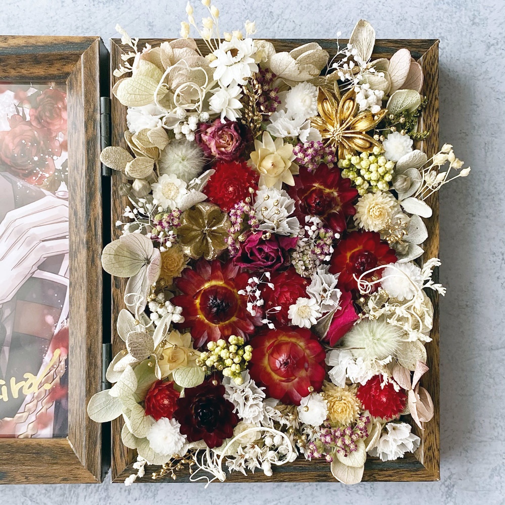 【A】シキ:フラワー額装 複製原画