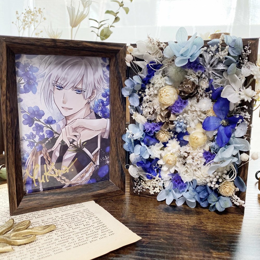 【B】リュカ:フラワー額装 複製原画