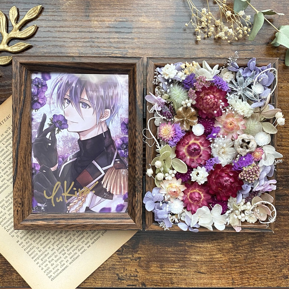 【C】テネリ:フラワー額装 複製原画