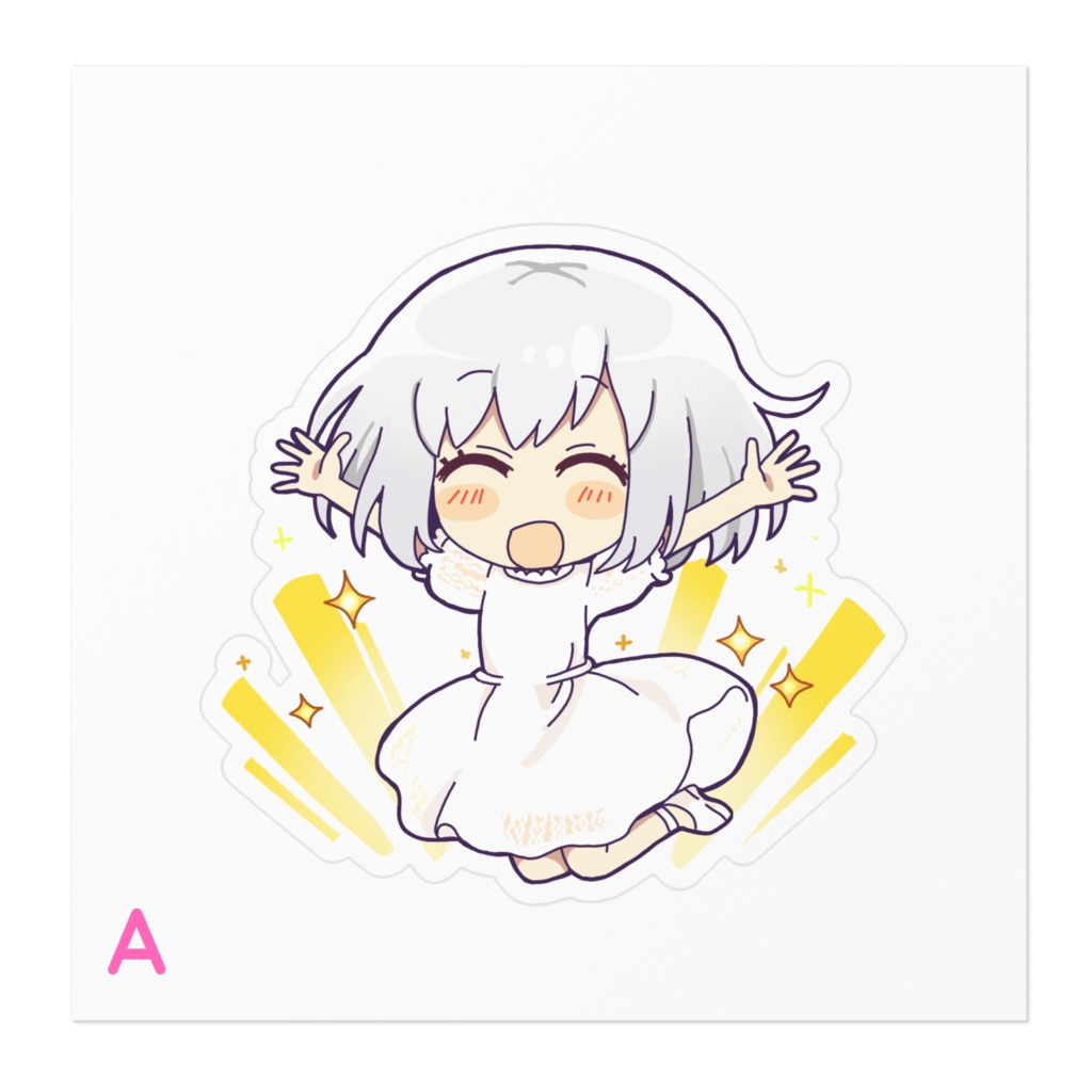 かるめりちゃんステッカー