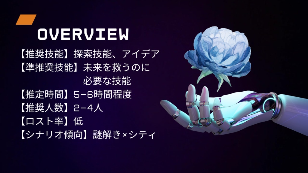 CoC6th『Futurrent 2022-2072』