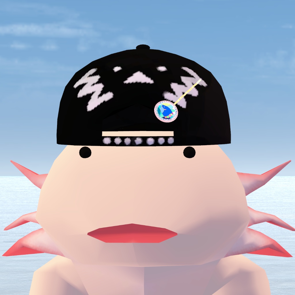 【無料】ManbowHairClip【VRChat対応】