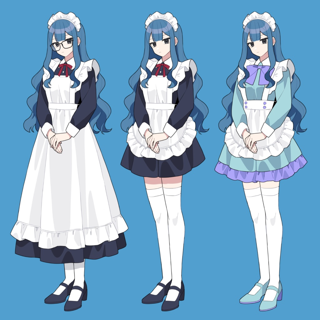 【無料版有】立ち絵素材11_メイドさん