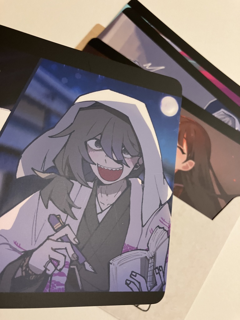 【CoCリプレイ】リプレイ動画イラストポストカード8種セット