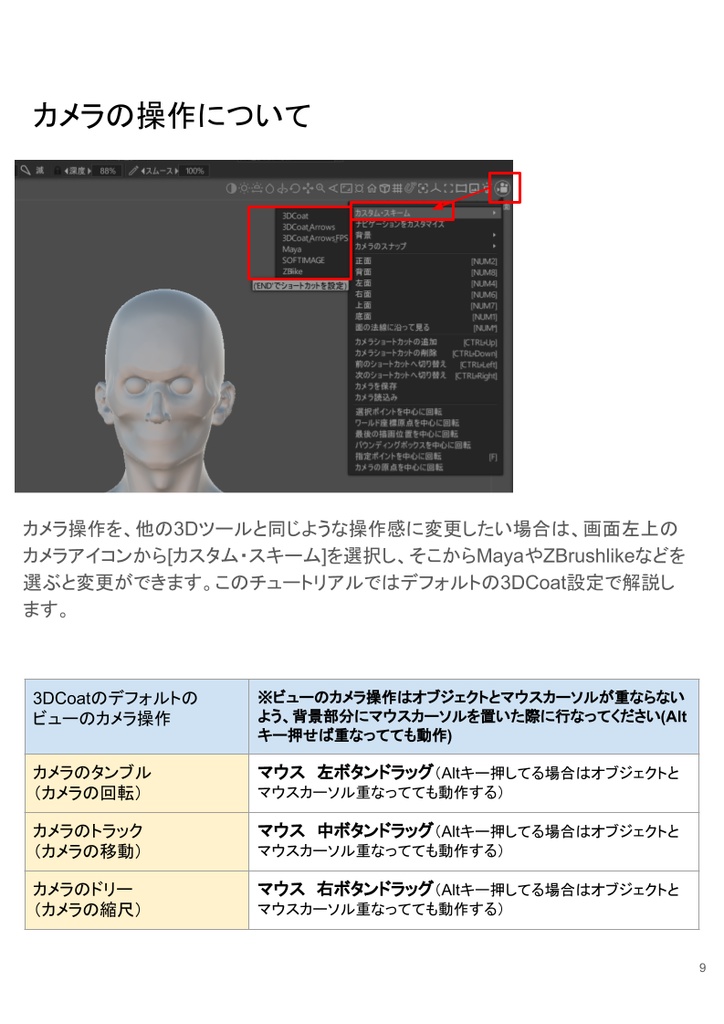 3DCoatの使い方