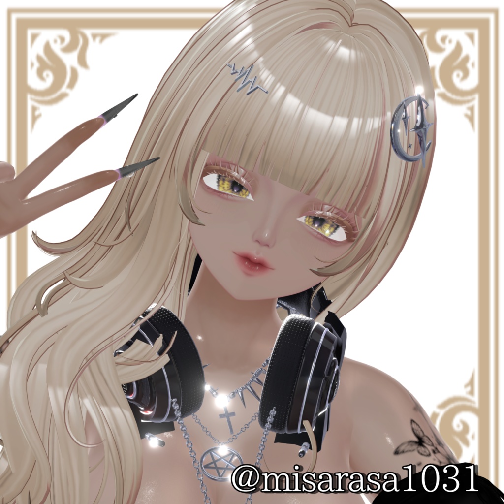 【ルミナ専用】褐色肌&maketexture