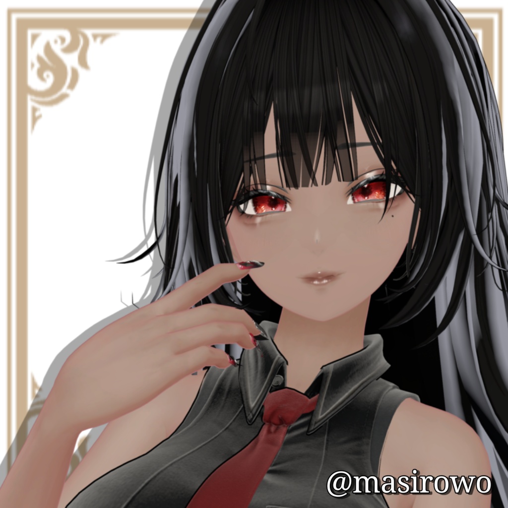 【ルミナ専用】褐色肌&maketexture