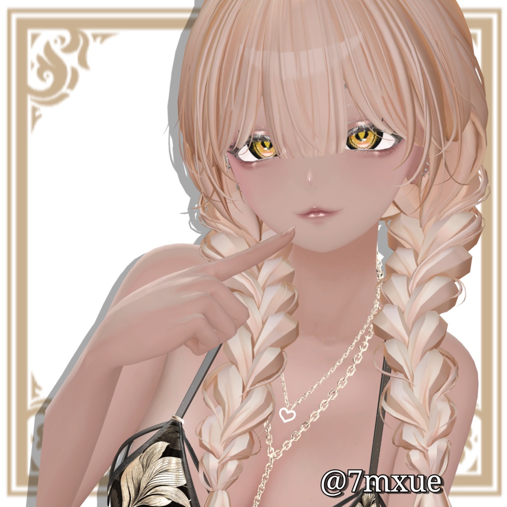 【ルミナ専用】褐色肌&maketexture