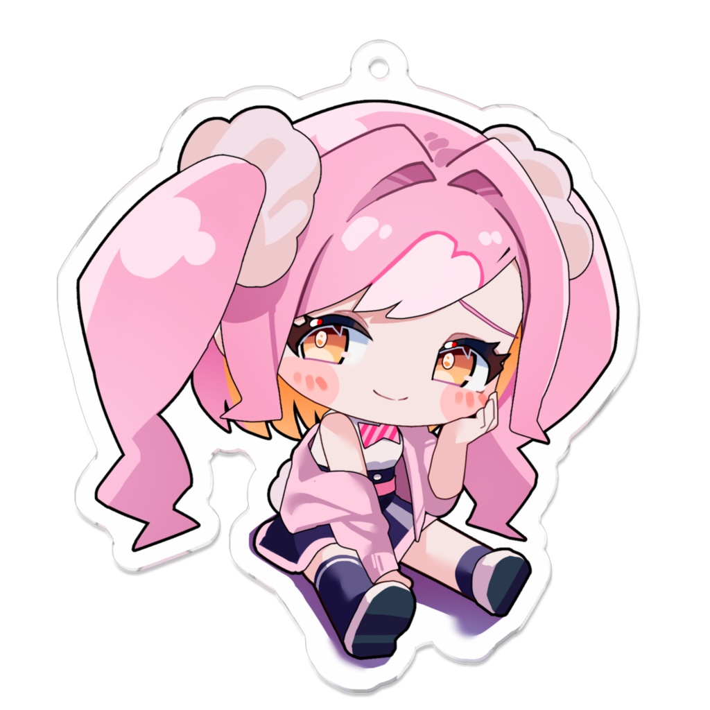 アクリルキーホルダー『もこ』