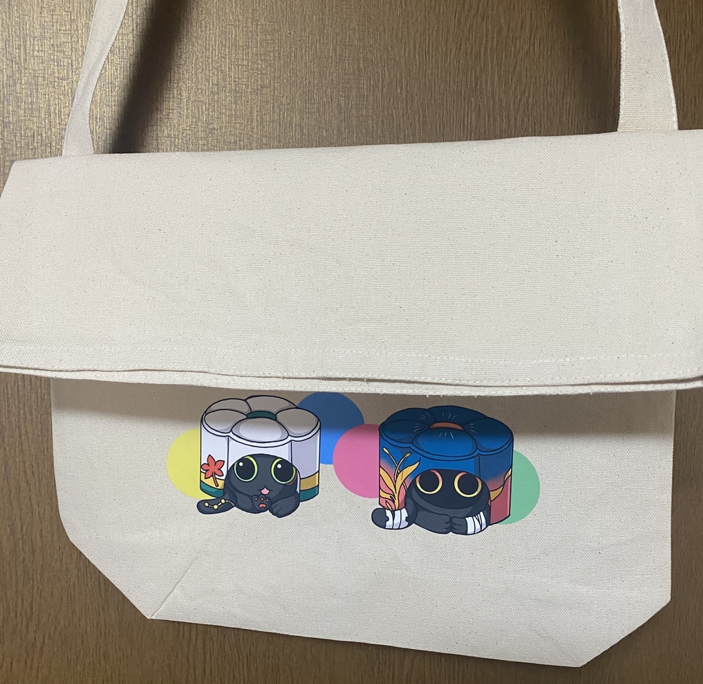 もち団子＆胡麻パイ口折れトートバッグ