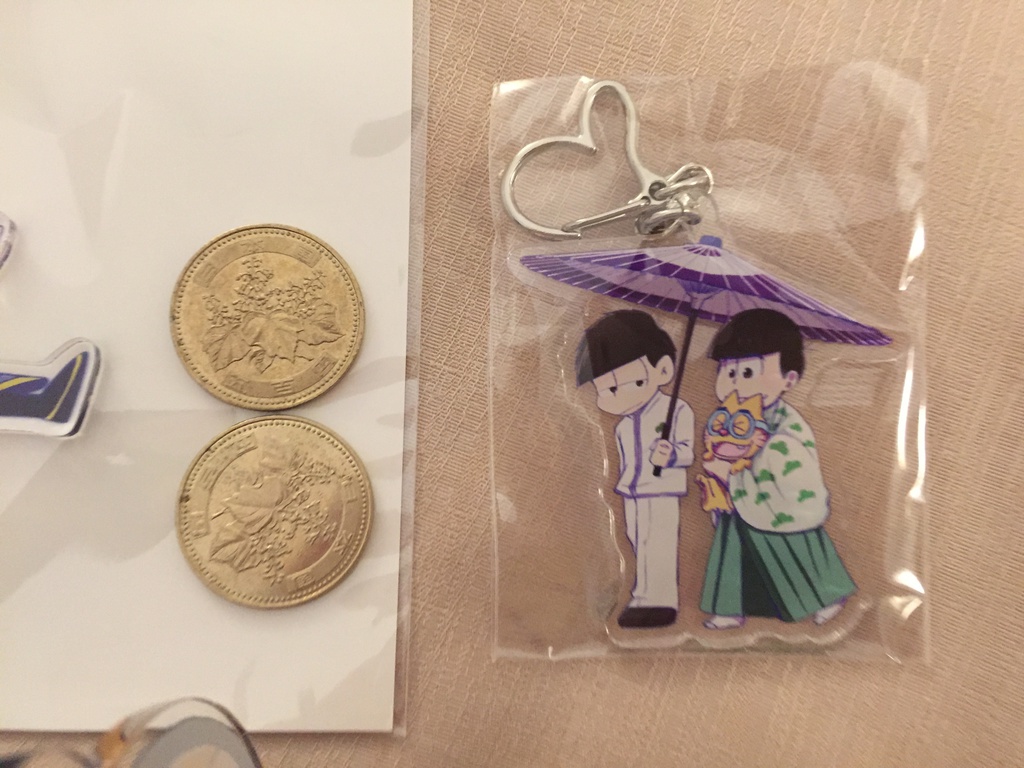 白書アクキー【合作品】