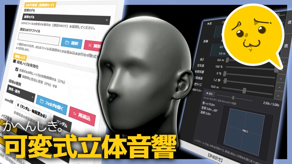 可変式立体音響