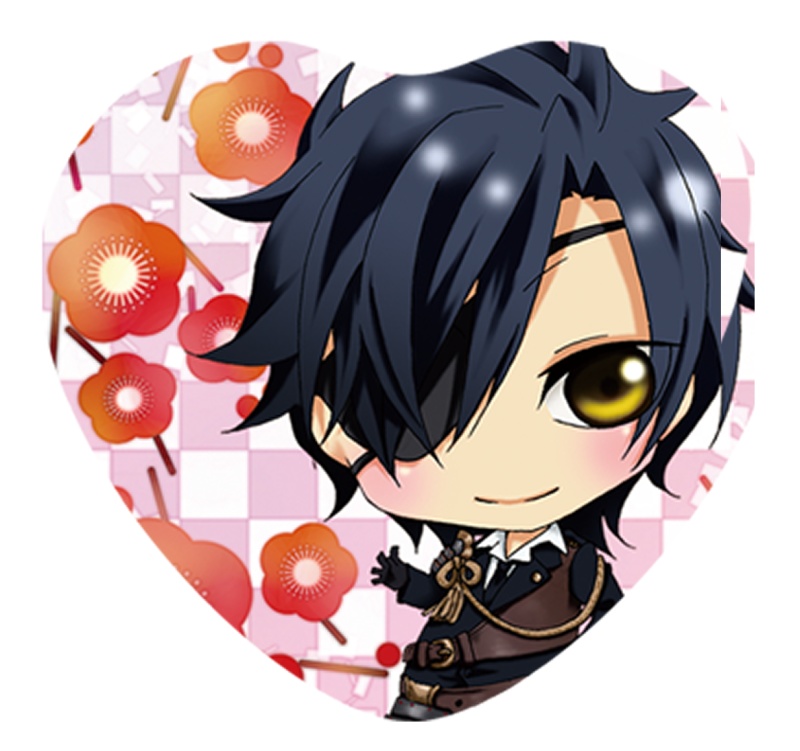 【とうらぶ】ハート缶バッジ