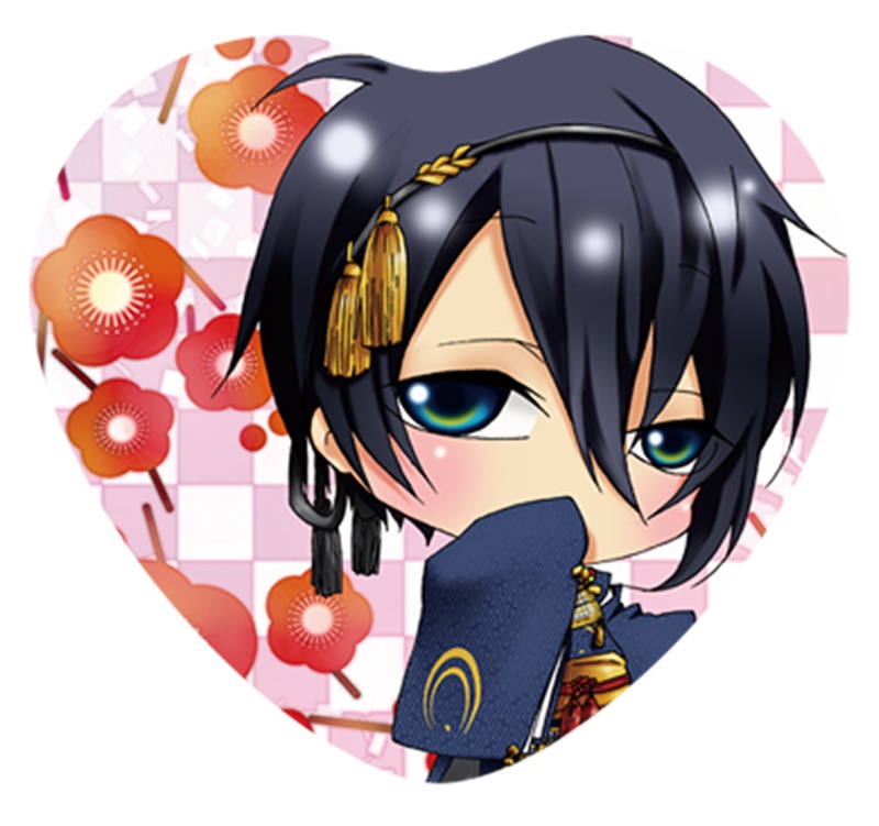 【とうらぶ】ハート缶バッジ