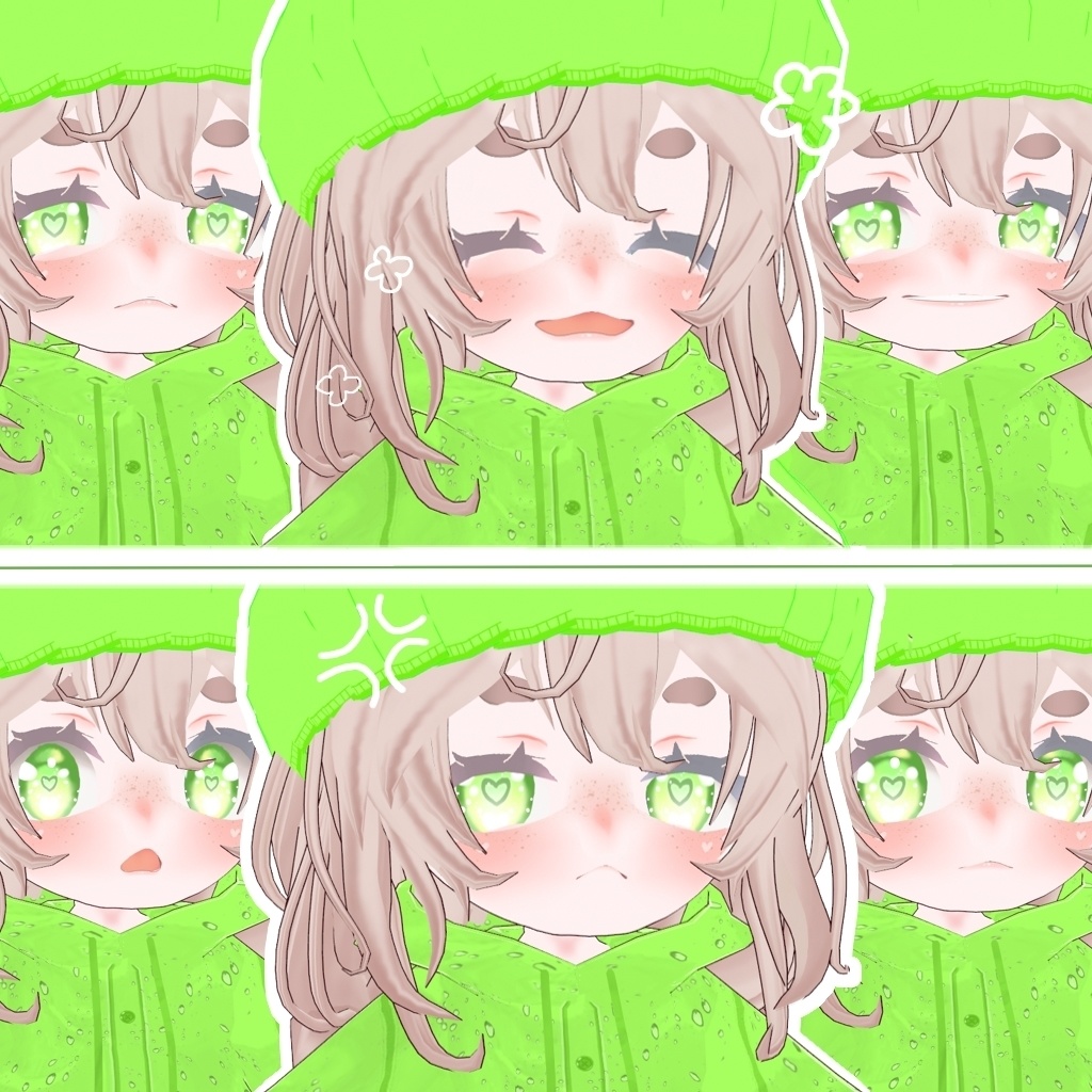 【Vroid 3D Model】Froggy カエルさん