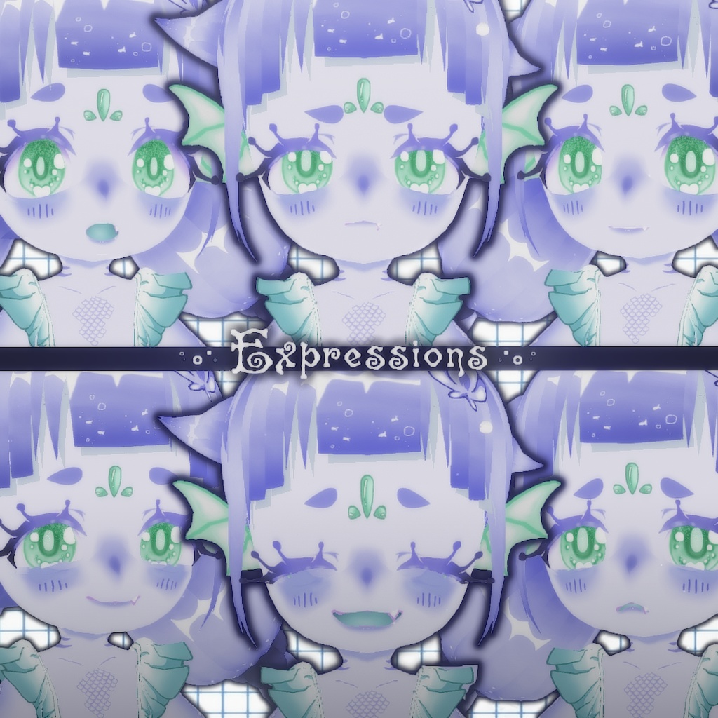 【VRoid 3D Model】Melody the little Nixe