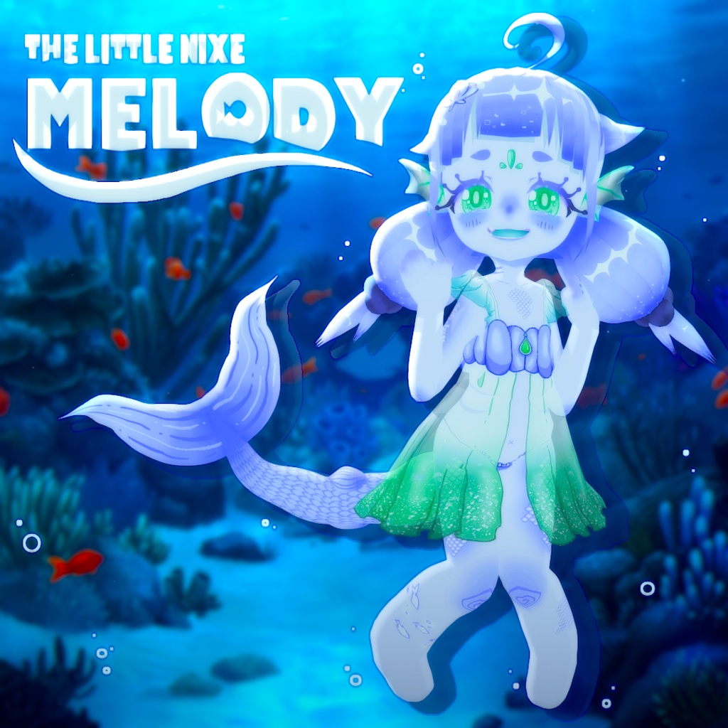 【VRoid 3D Model】Melody the little Nixe