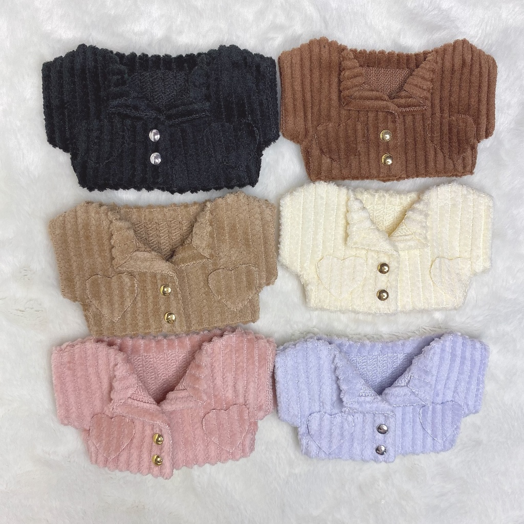 ハートコーデュロイジャケット