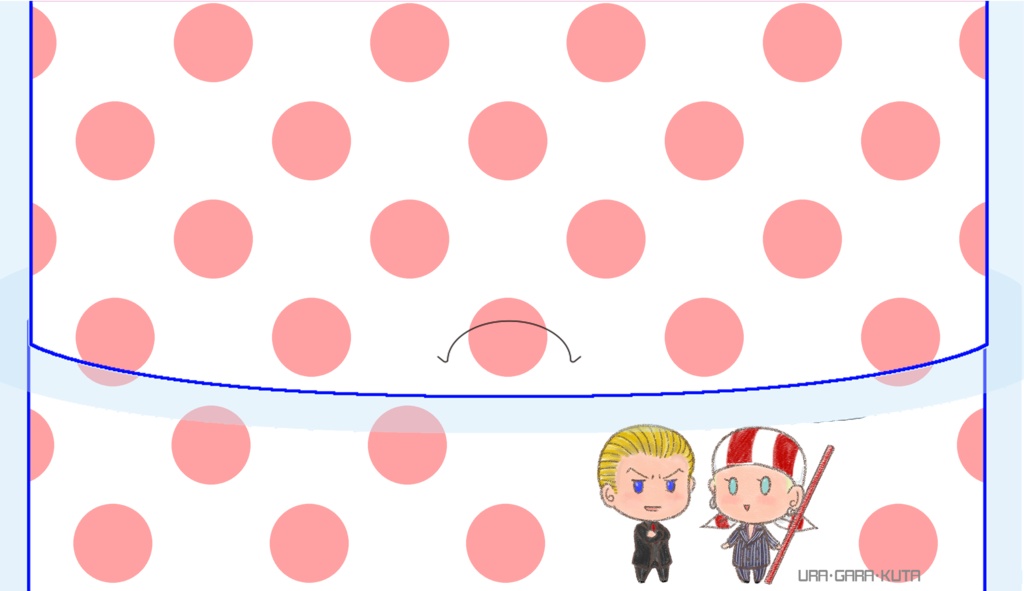 ちみちみギービリマスクケース（チケットホルダー）