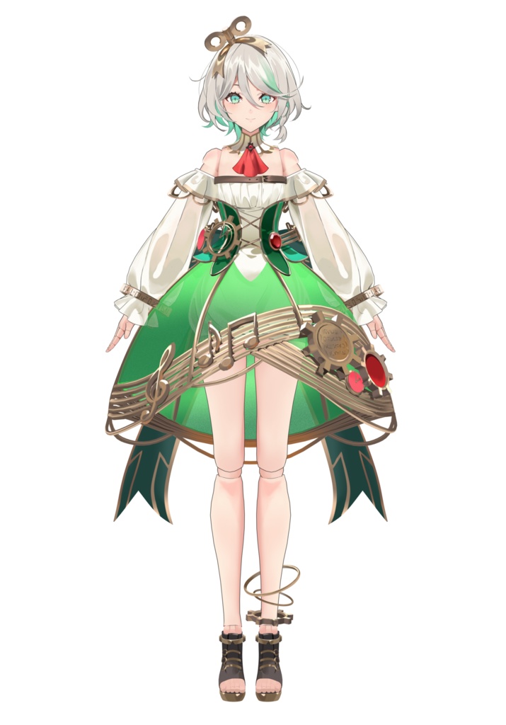 セシリア(Cecilia Immergreen)ファンメイドモデル_MMD