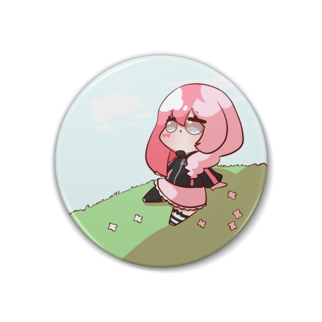 メグメグ 缶バッジ