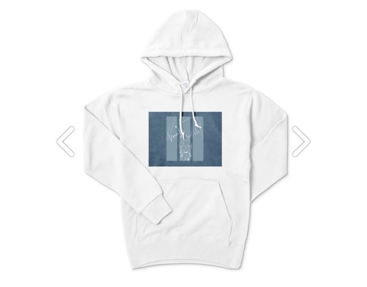 make a wish.パーカー