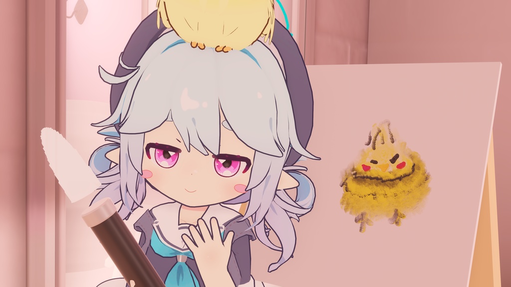 【無料】シンプルアイテクスチャ6種【ココちゃんとポポさん対応】