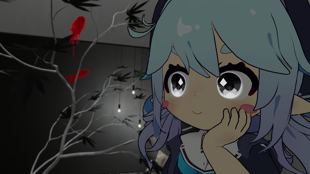 【無料】シンプルアイテクスチャ6種【ココちゃんとポポさん対応】