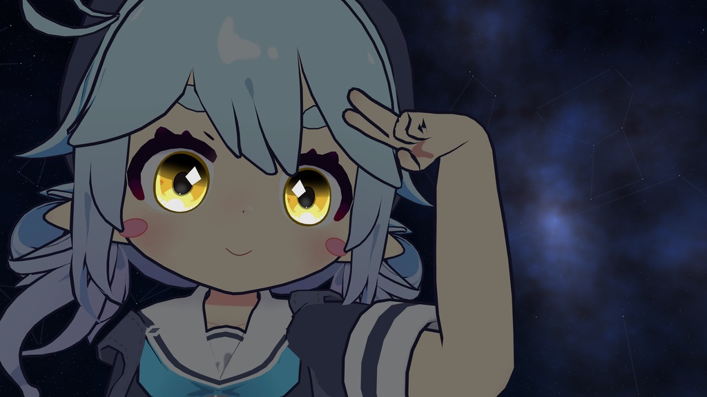 【無料】シンプルアイテクスチャ6種【ココちゃんとポポさん対応】