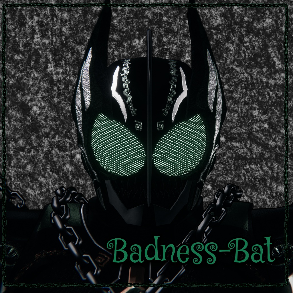 Badness-Bat【オリジナル3D変身モデル】【v1.3】