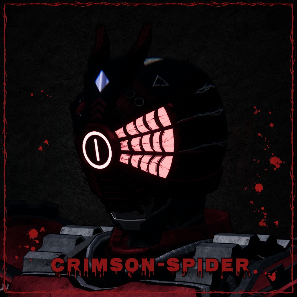 Crimson-Spider【オリジナル3D変身モデル】【v1.03】
