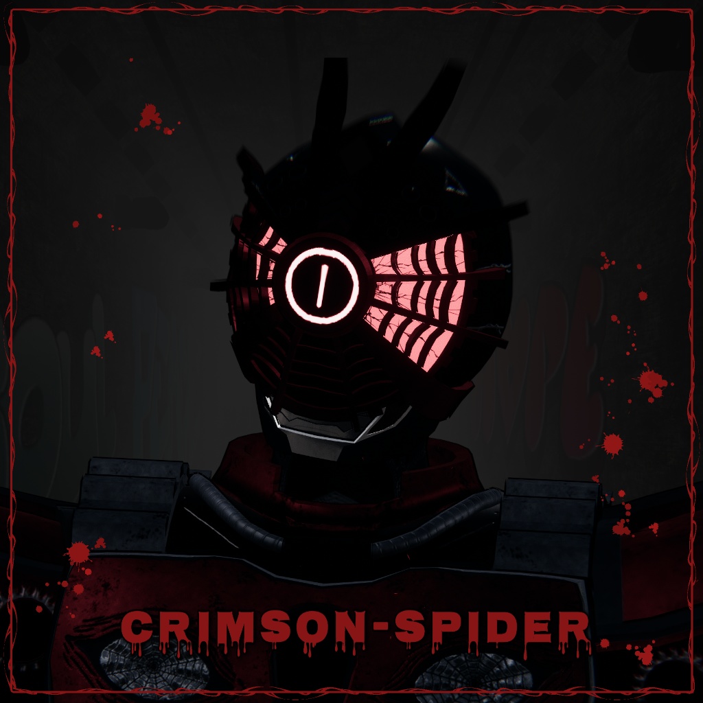 Crimson-Spider【オリジナル3D変身モデル】【v1.03】