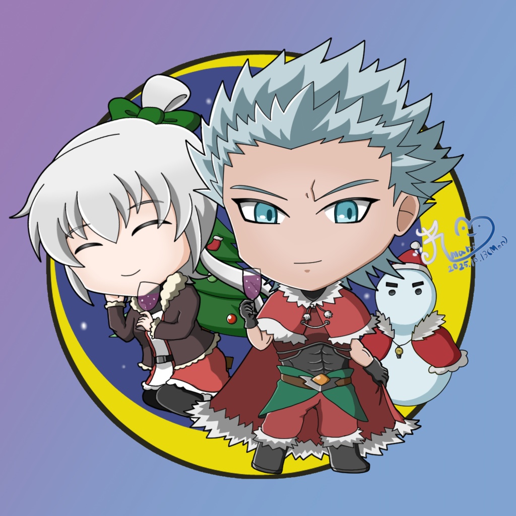 アクリルスタンド ノエル＆夢主(Xmas)