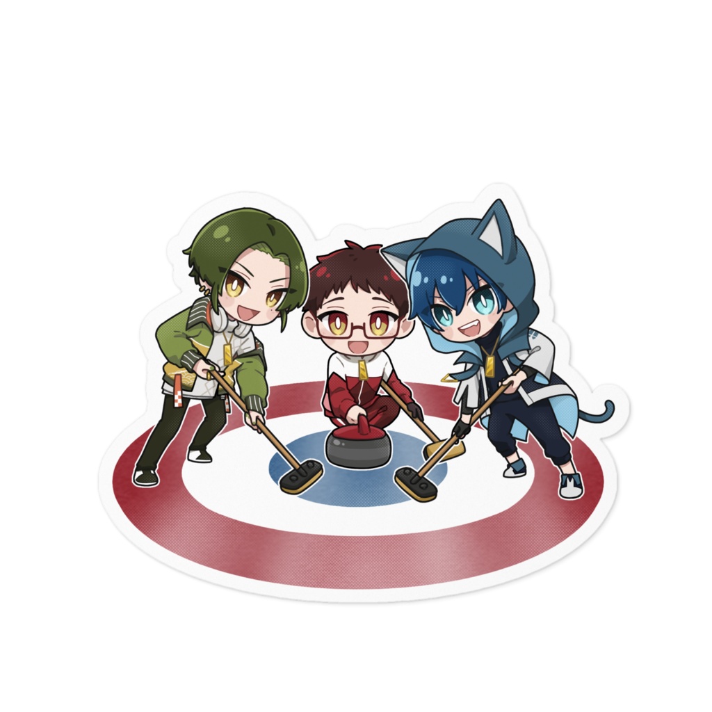 全員集合!!　【ステッカー】