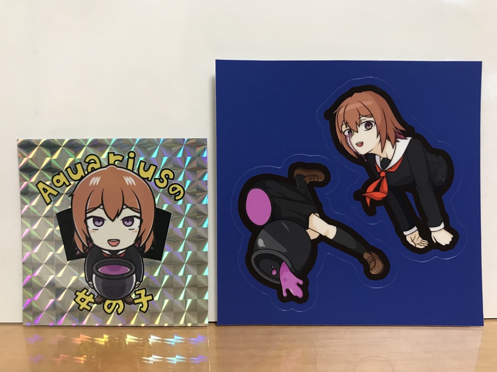 Aqu子ステッカー