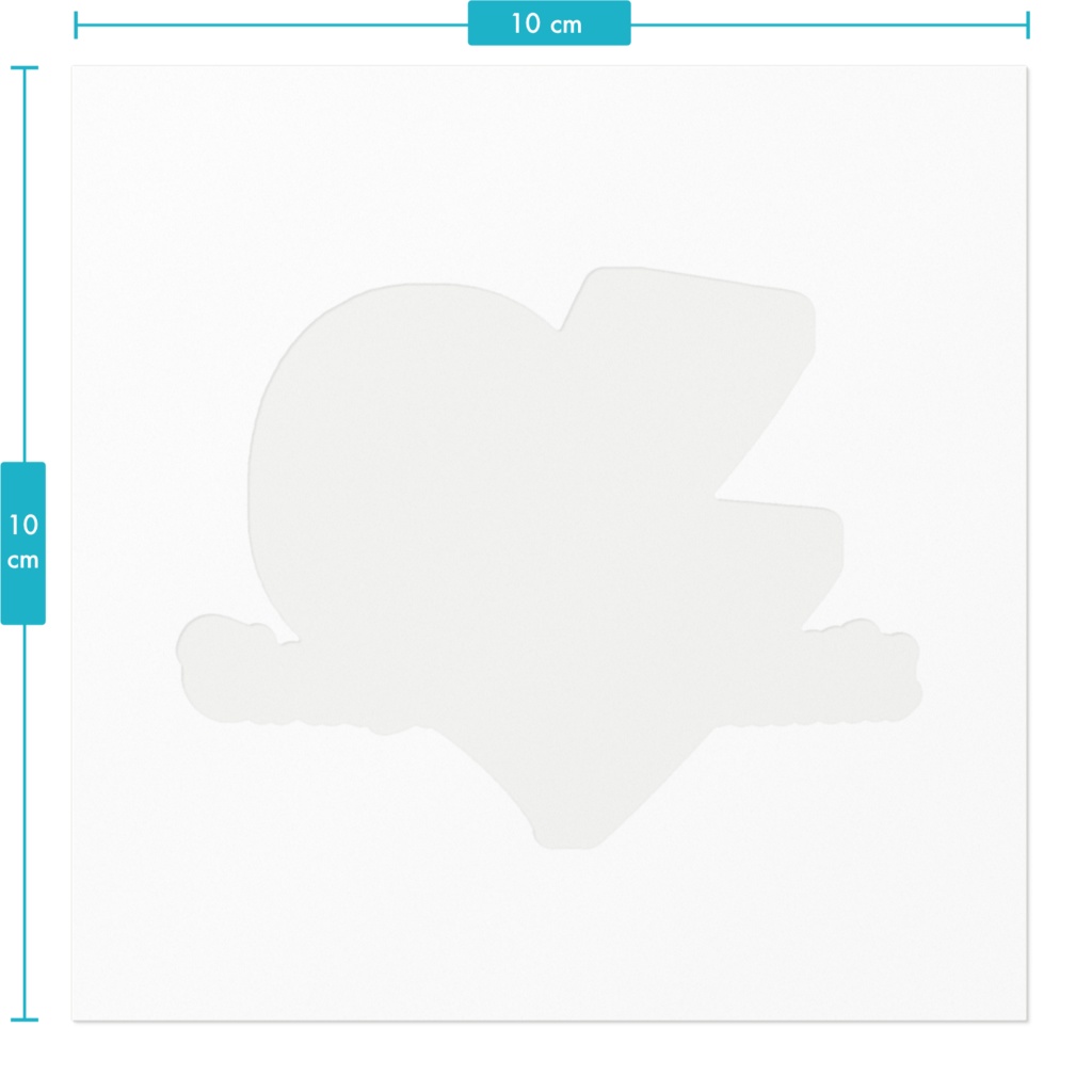 つちねこハートステッカー
