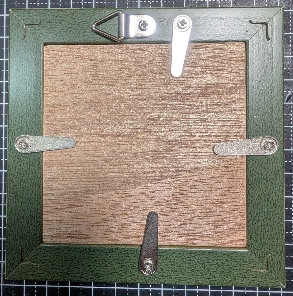 【ミニ原画】柑橘三姉妹 三女ライム/色紙サイズ・透明水彩・フレーム付き