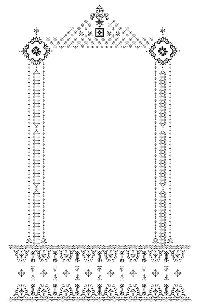 装飾活字:【PNG エディション】Modeles des caracteres de l'imprimerie et des autres choses necessaires audit art