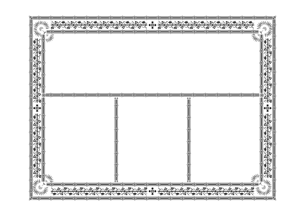 装飾活字:【PNG エディション】Modeles des caracteres de l'imprimerie et des autres choses necessaires audit art