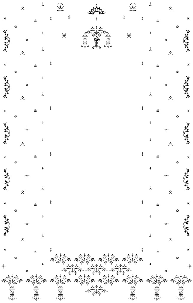装飾活字:【PNG エディション】Modeles des caracteres de l'imprimerie et des autres choses necessaires audit art