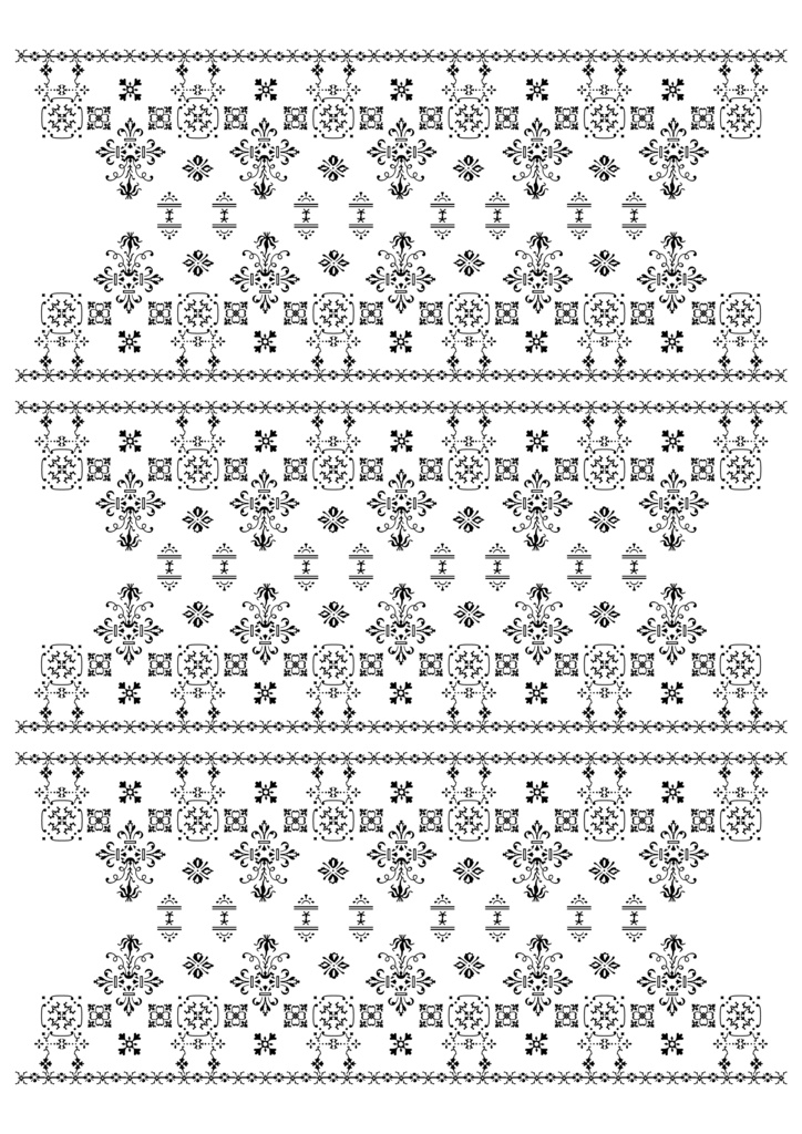 装飾活字:Modeles des caracteres de l'imprimerie et des autres choses necessaires audit art