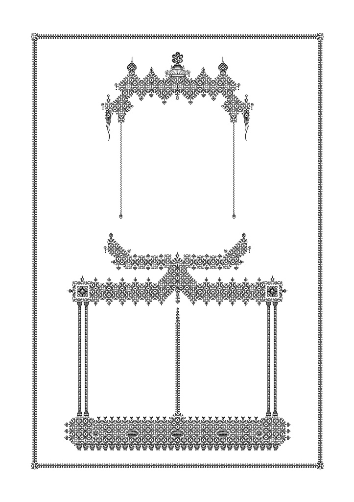 装飾活字:SPÉCIMEN DE LA NOUVELLE FONDERIE DE JULES DIDOT L'AÎNÉ, BOULEVARD D'ENFER, N°4, À PARIS. 1842
