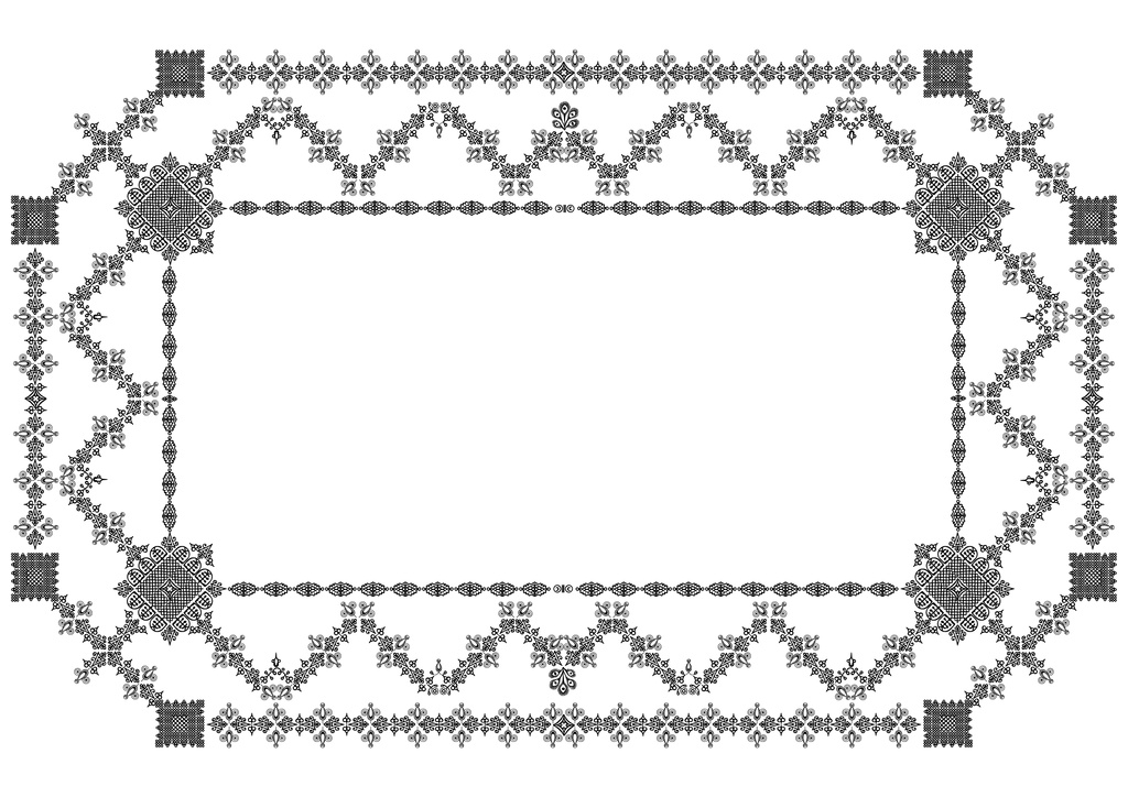 装飾活字：SPÉCIMEN DE LA NOUVELLE FONDERIE DE JULES DIDOT L'AÎNÉ, BOULEVARD D'ENFER, N°4, À PARIS. 1842