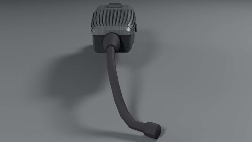 業務用バリカン 3D モデル / Barber Hair Clipper 3D Model(PBR・実寸・UV 展開済み)