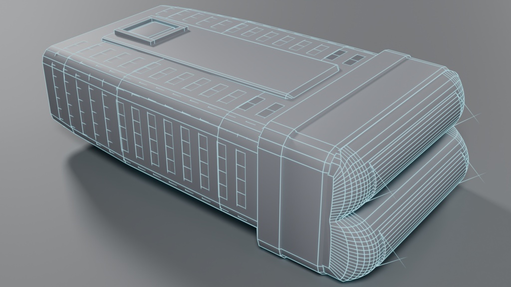 電動シェーバー 3D モデル / Electric Shaver 3D Model(PBR・実寸・UV 展開済み)
