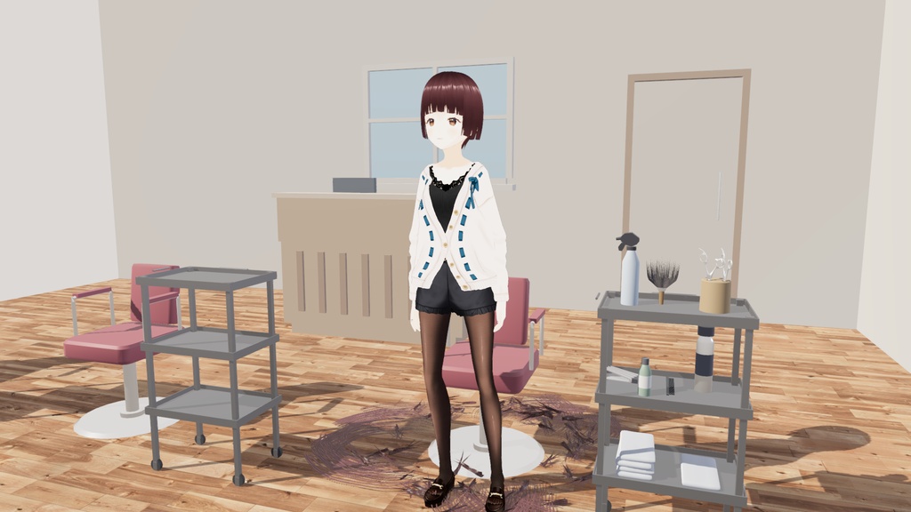 断髪シミュレーター(仮)