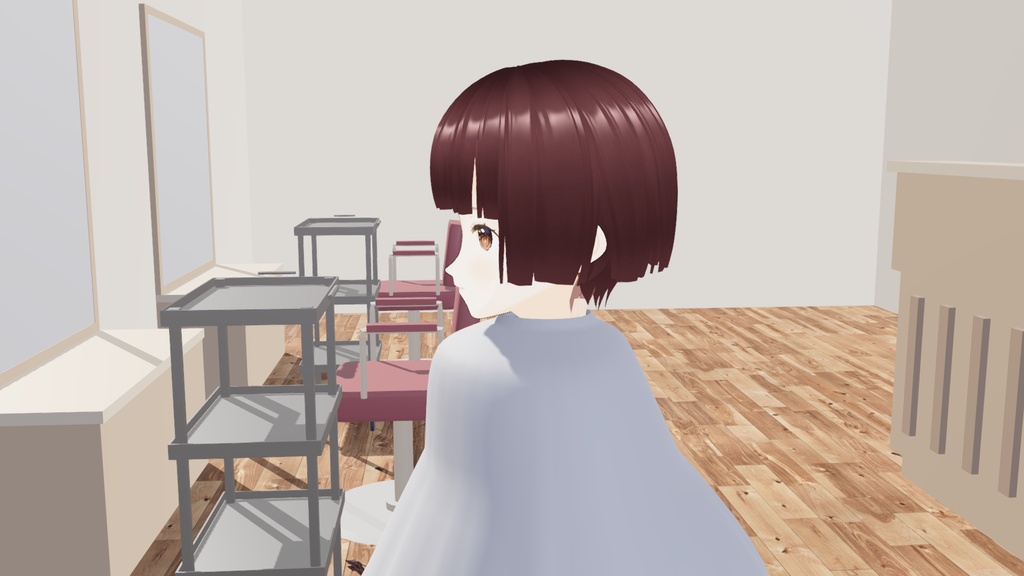 断髪シミュレーター(仮)
